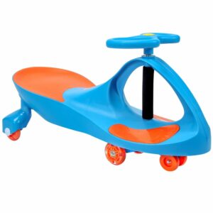 Детско возило-играчка „Twist Car“ во портокалово-сина боја