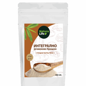 ИНТЕГРАЛНО ЈАЧМЕНОВО БРАШНО 800гр.